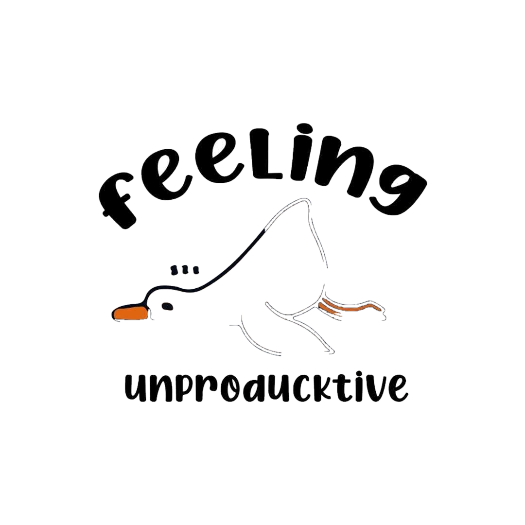 Feeling Unproducktive Sticker